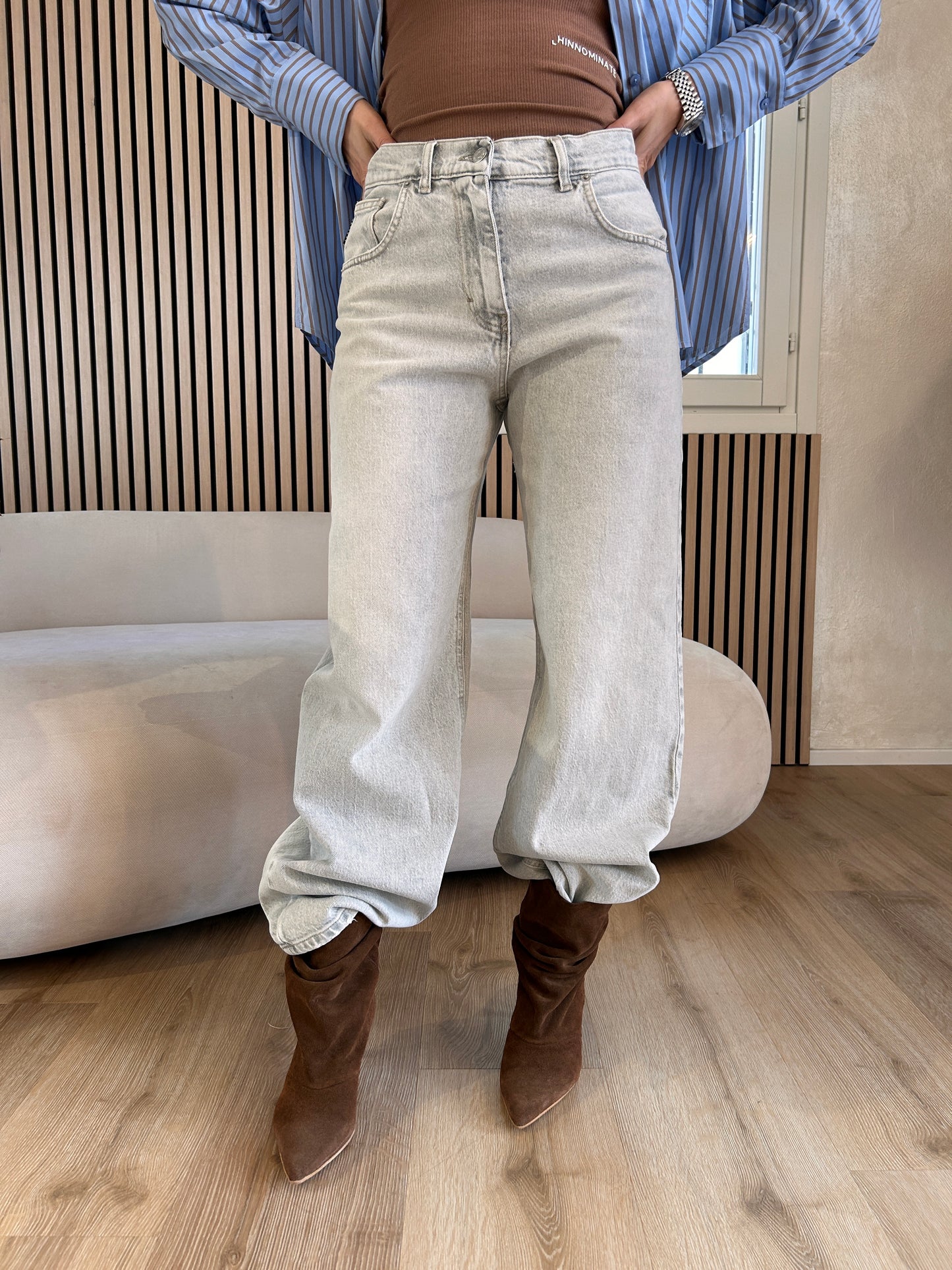 Jeans Bella grey