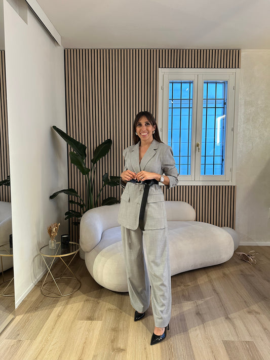 Giacca monopetto grey