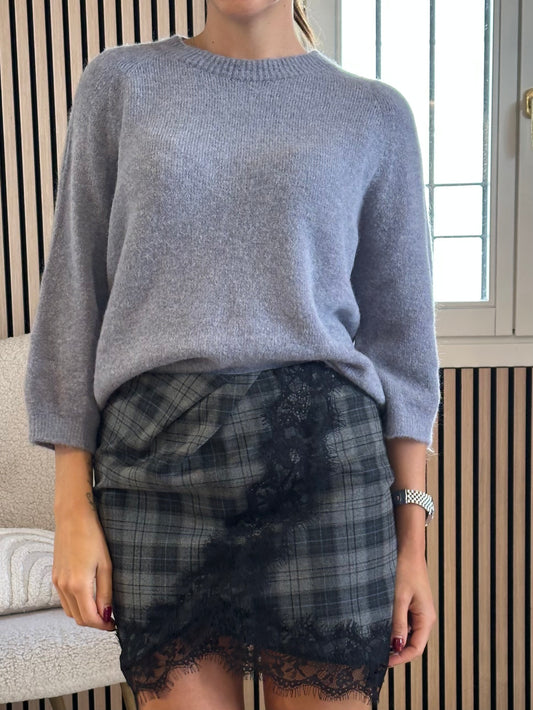 Maglia baby alpaca grigio