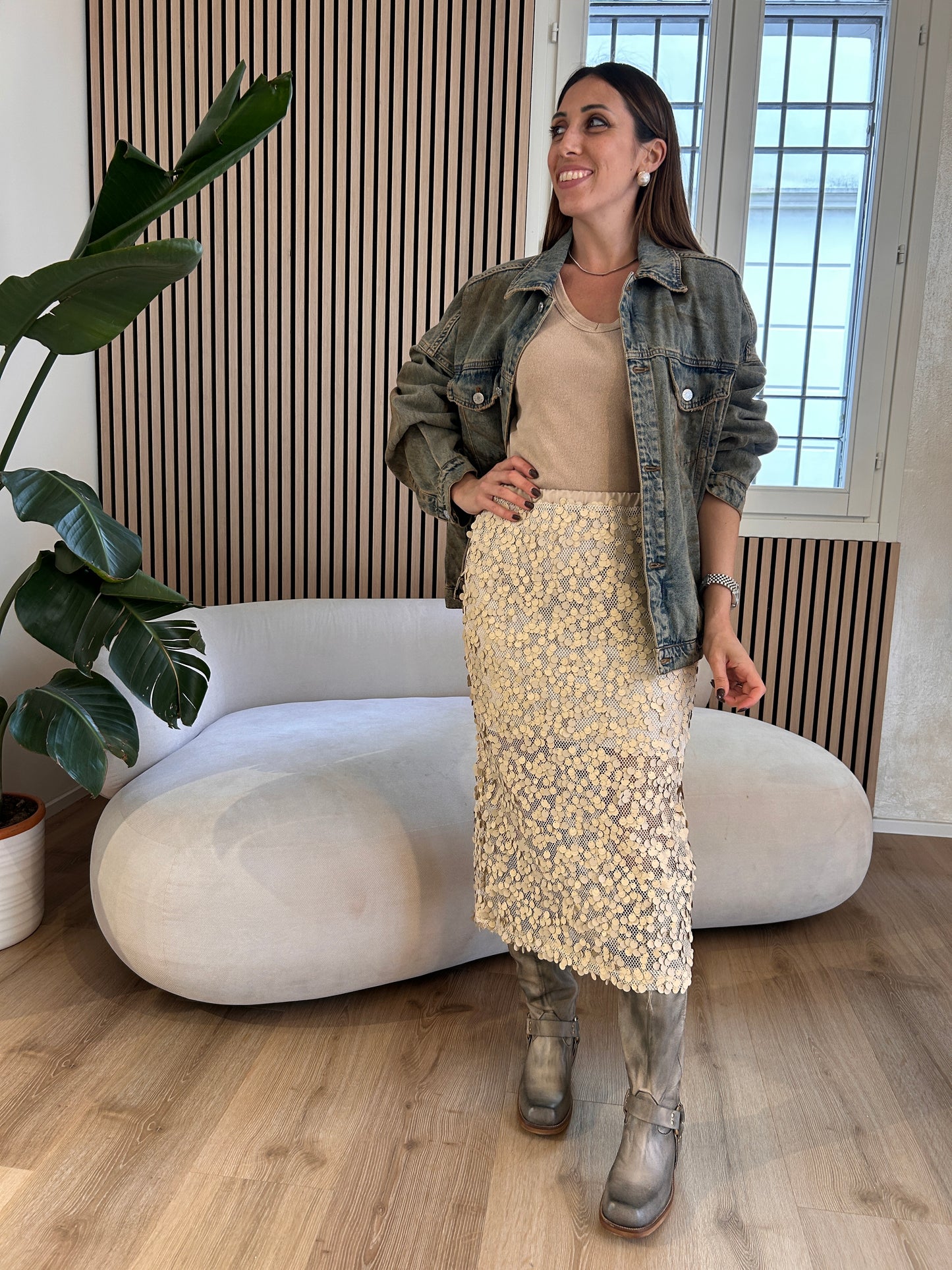 Giubbino over spennellato