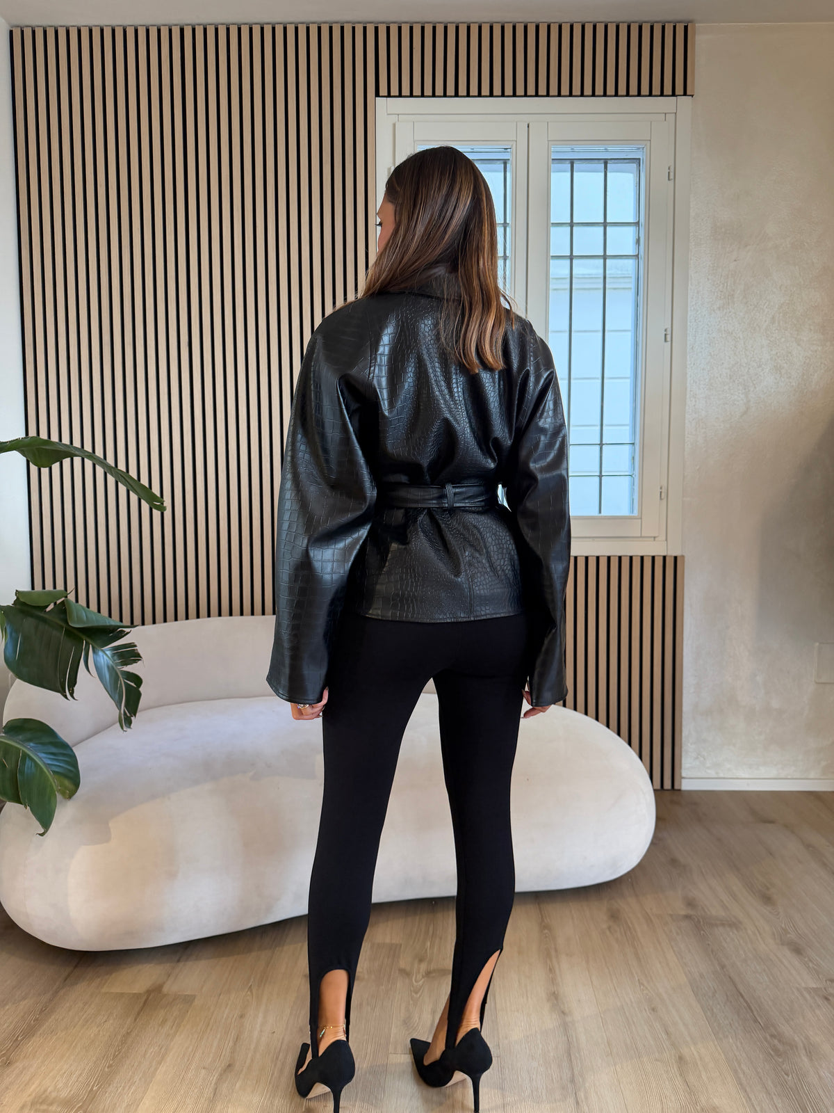 Pantalone ghetta nero