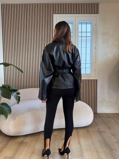 Pantalone ghetta nero