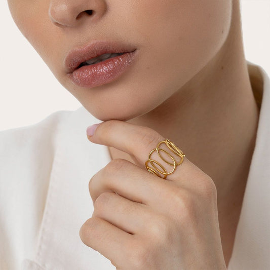 Anello ovali fascia