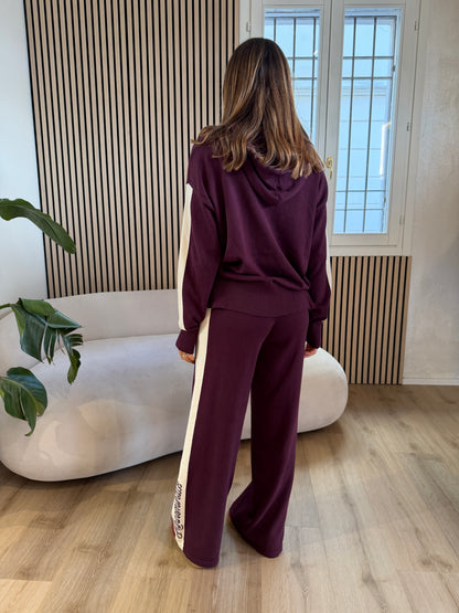 Pantalone a palazzo in maglia