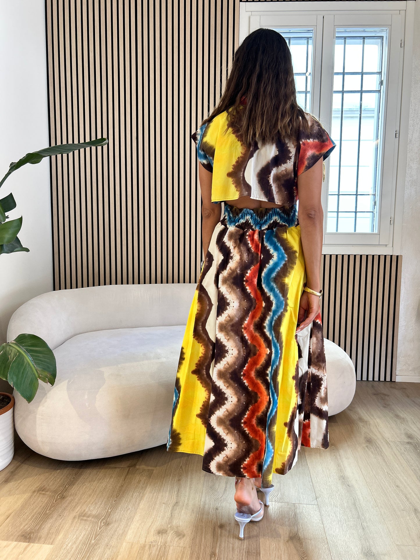 Abito tie-dye