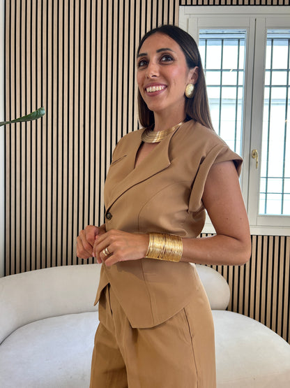 Gilet bronzo