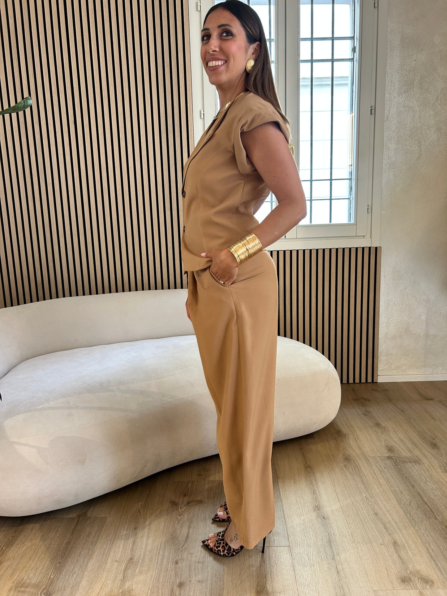 Pantalone bronzo