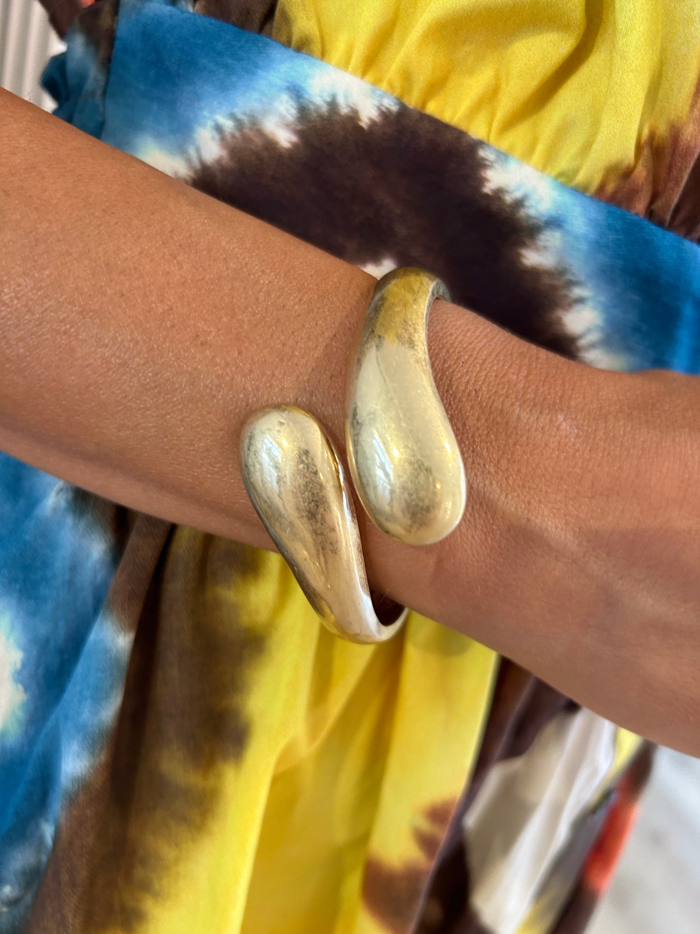 Bracciale goccia oro