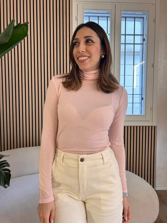 Dolcevita manica lunga pink