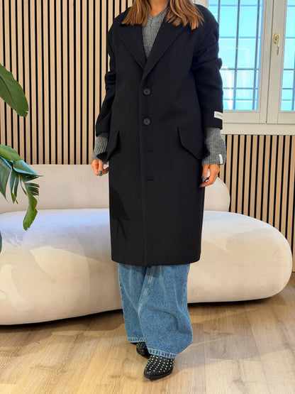 Cappotto ovetto in panno