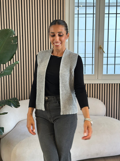 Gilet lavorato a maglia
