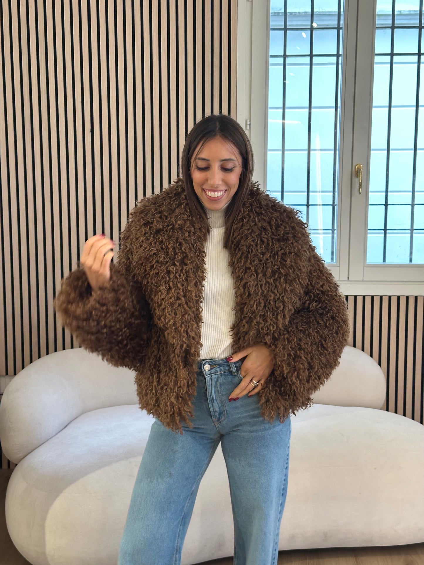 Pellicciotto tabacco