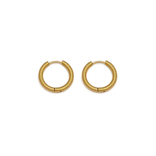 Orecchini hoops serpente mini