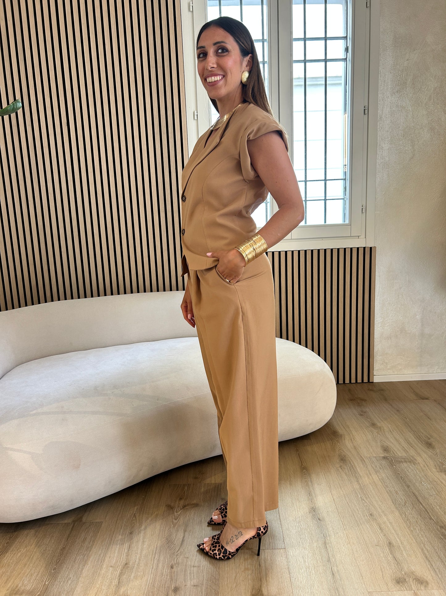 Pantalone bronzo