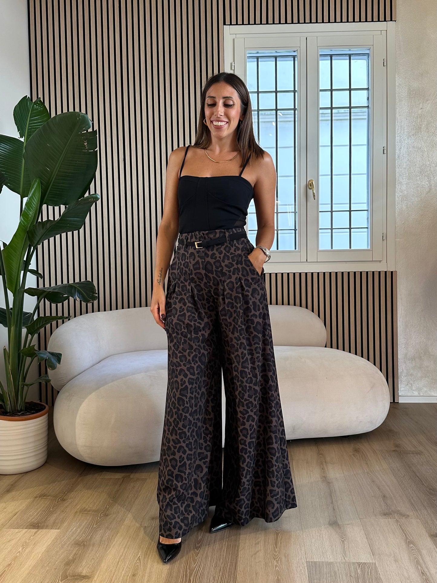 Pantalone maculato