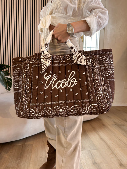 Borsa ibiza quilted bag - bandana