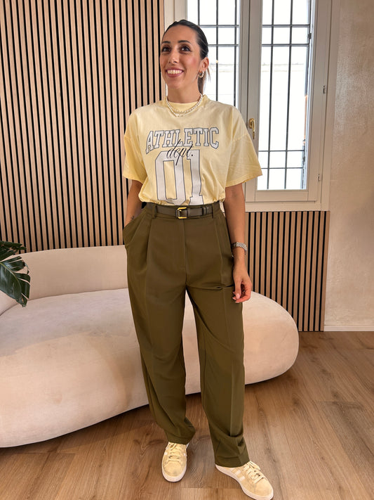 Pantaloni pistacchio