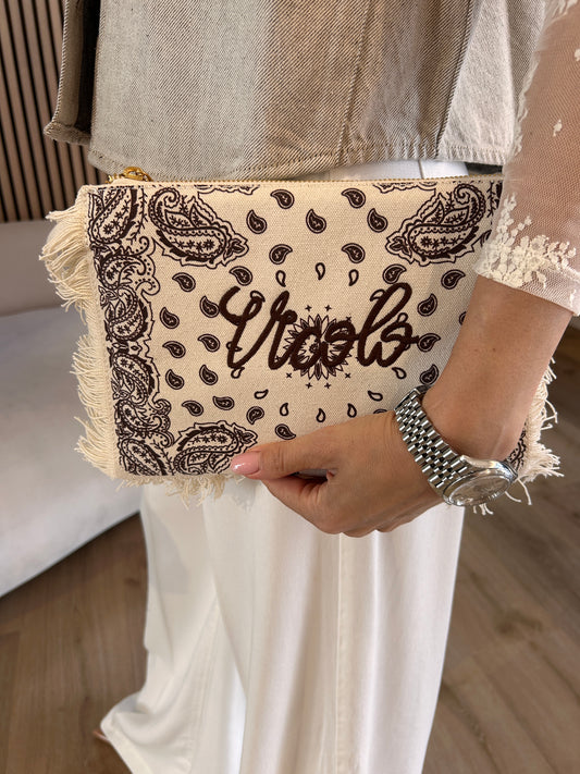 Pochette bandana moro/burro
