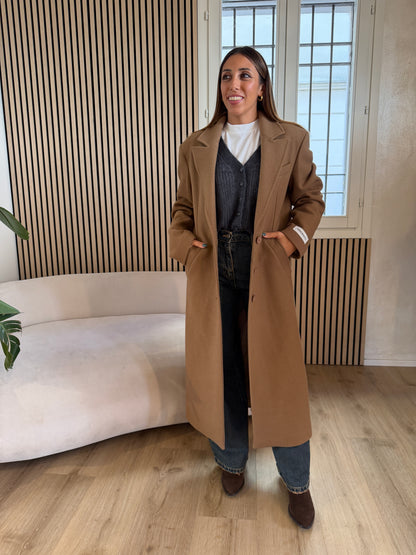 Cardigan corto in mohair Ferro