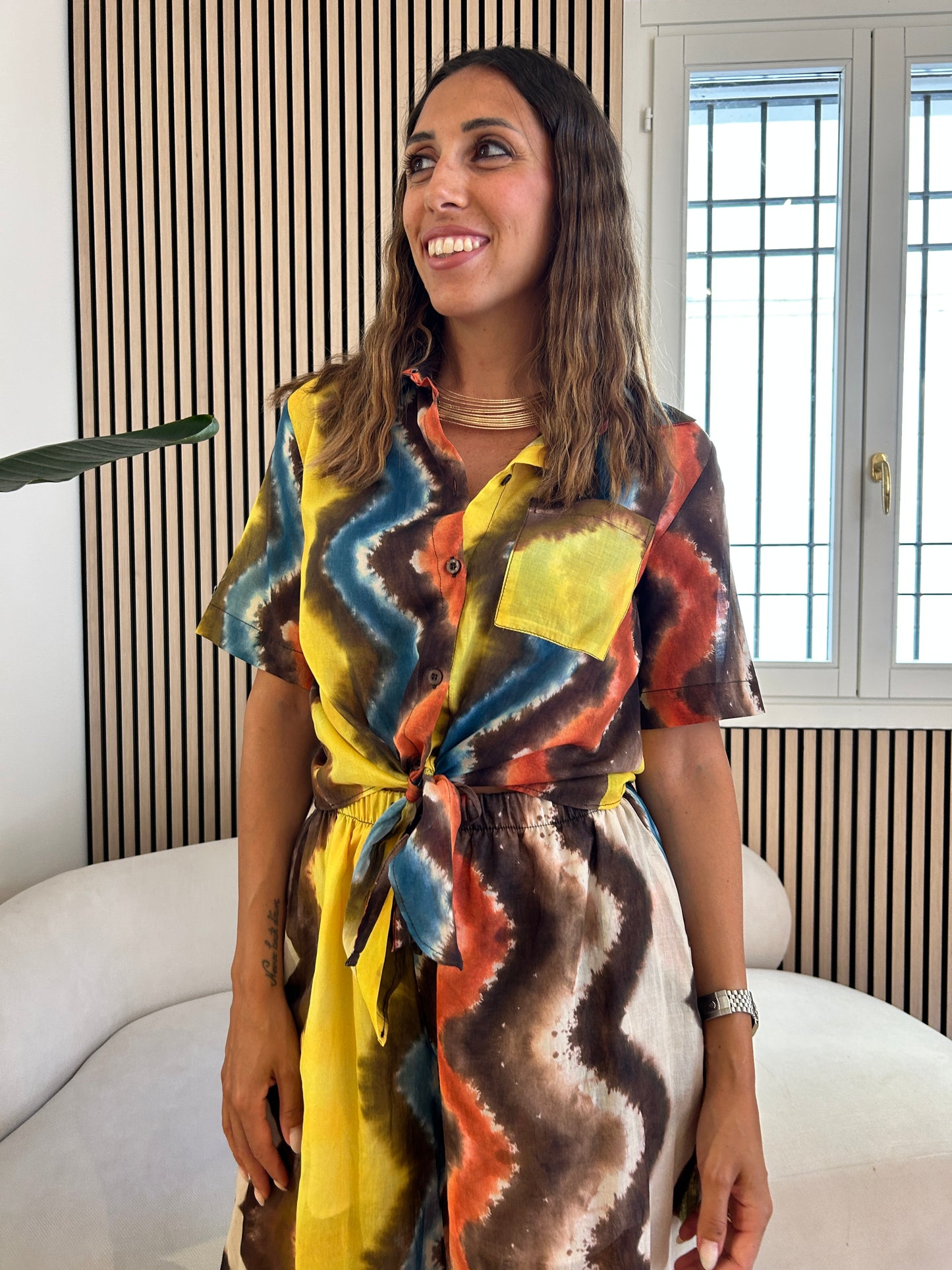 Coordinato tie-dye