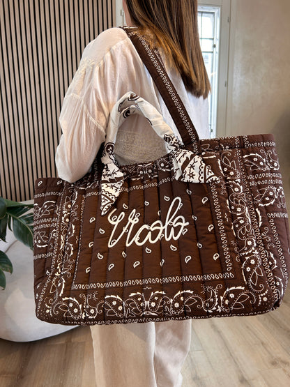 Borsa ibiza quilted bag - bandana