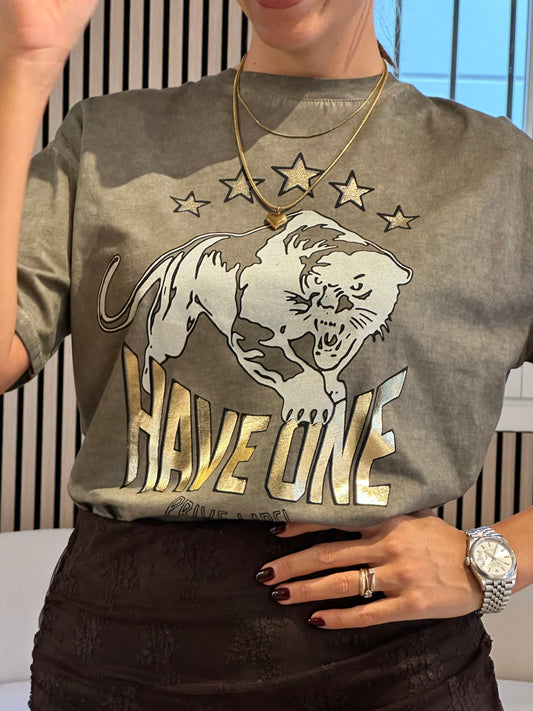 T-shirt tigre
