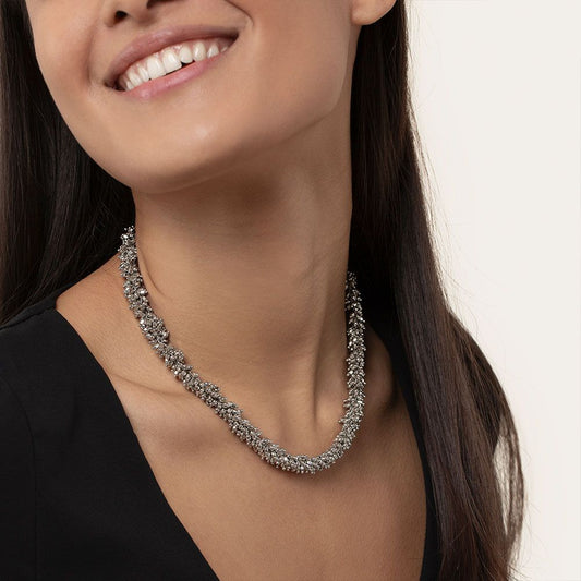 Collana corta mogra