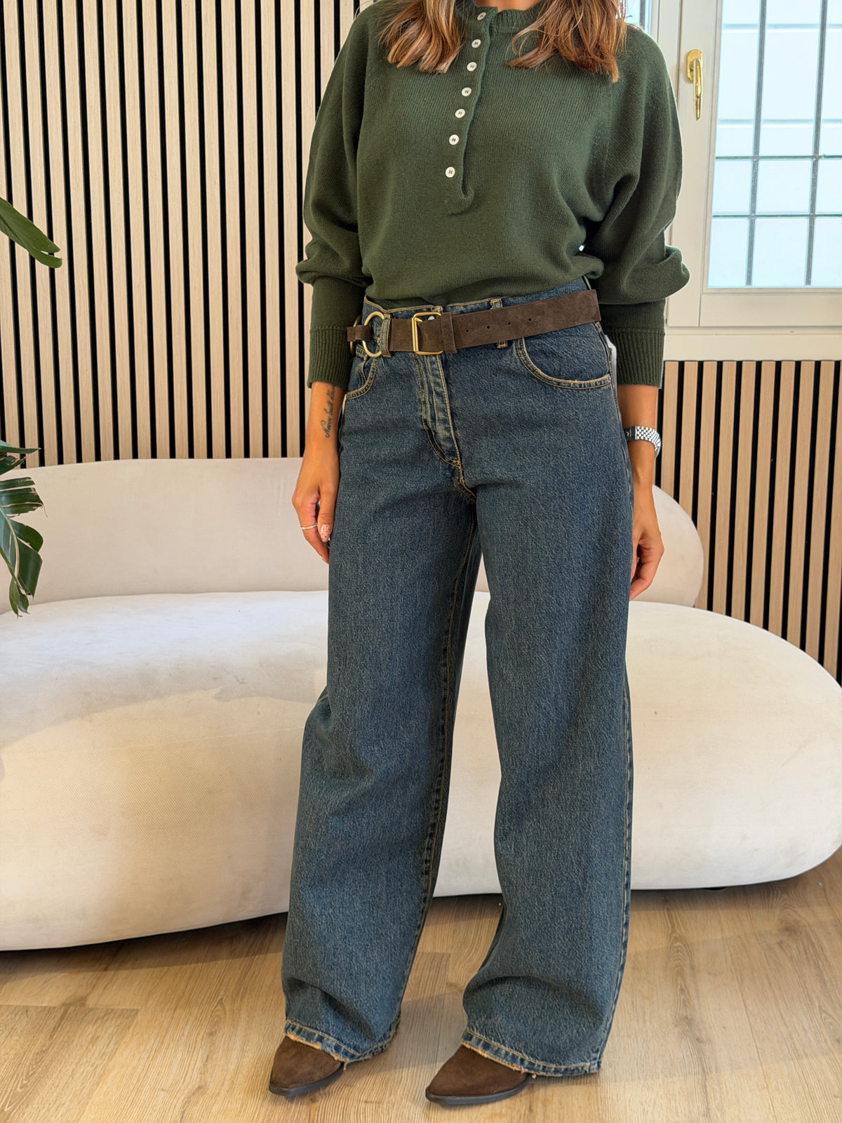 Jeans Bella lavaggio thè scuro
