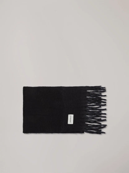 Sciarpa in maglia nero