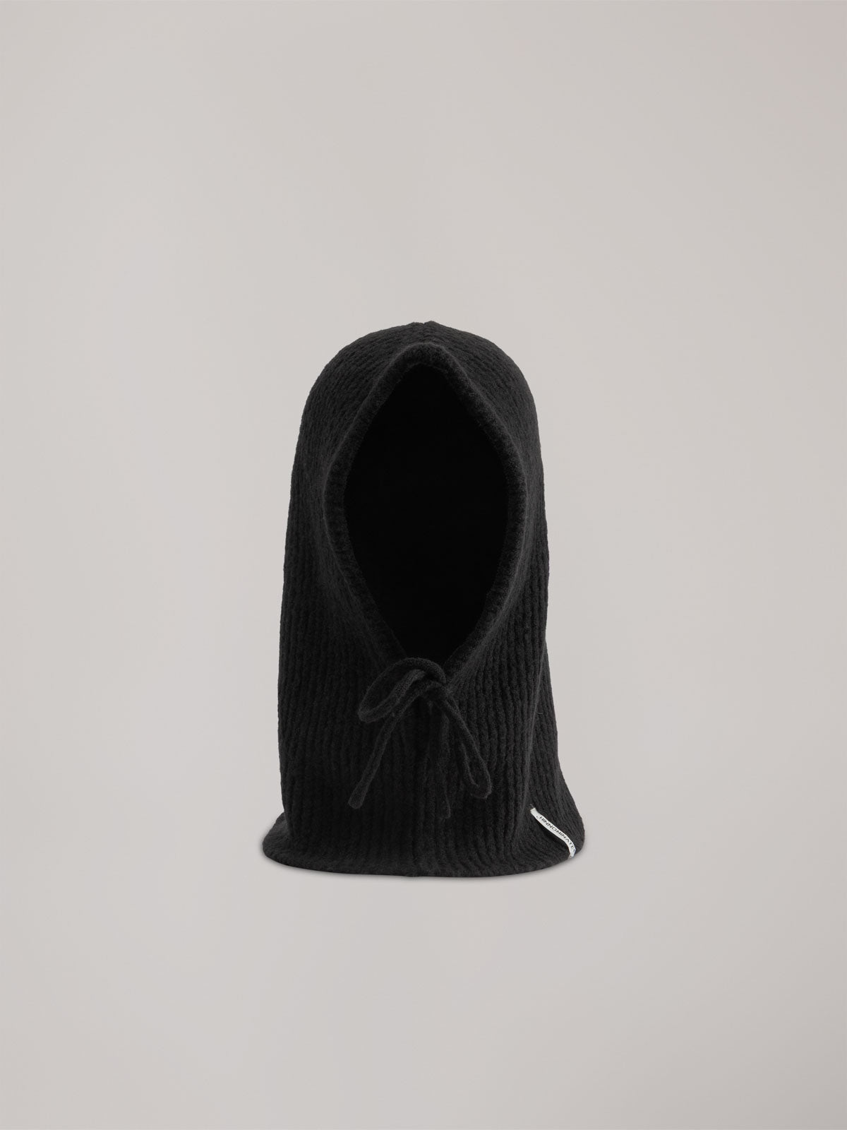 Passamontagna in maglia nero