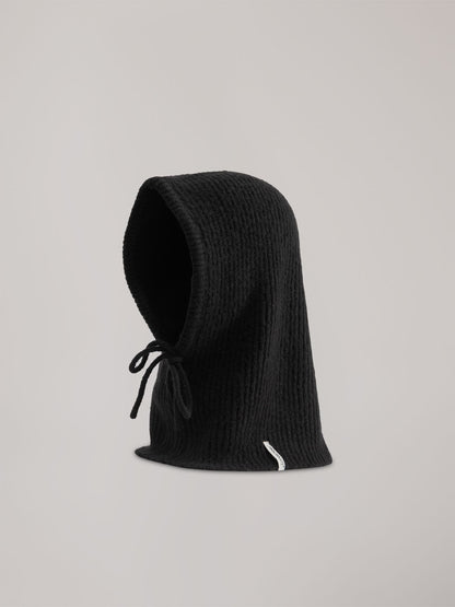 Passamontagna in maglia nero