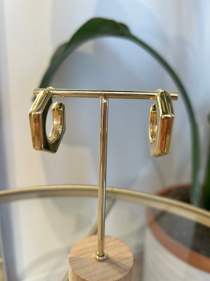 Orecchini Plas oro