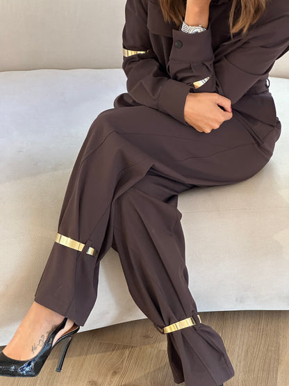 Pantalone braccialetto caviglia