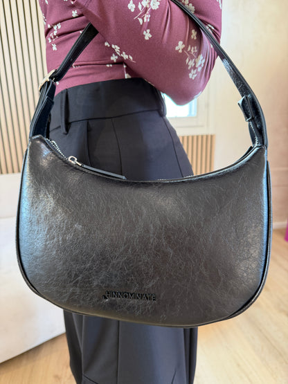 Mini shoulder strap Black