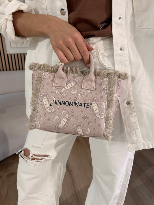 Borsa in Canvas piccola beige