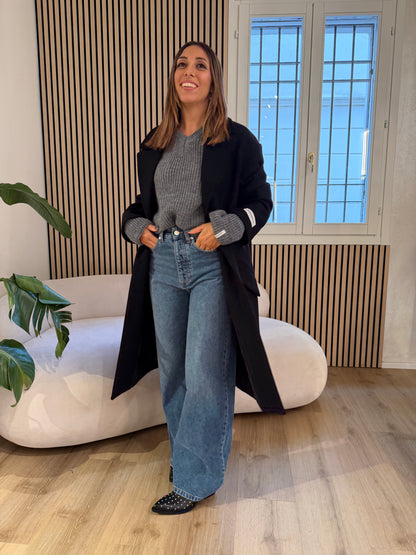 Cappotto ovetto in panno