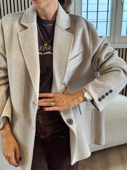 Cappotto outdoor tortora