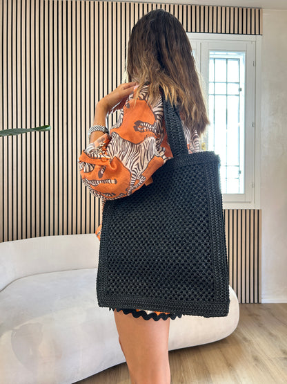 Beachbag black