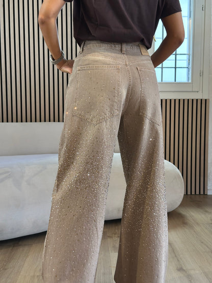 Jeans amelie strass