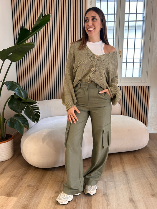 Pantalone tasconi militare