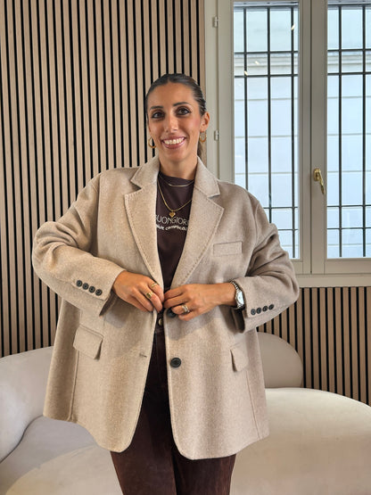 Cappotto outdoor tortora