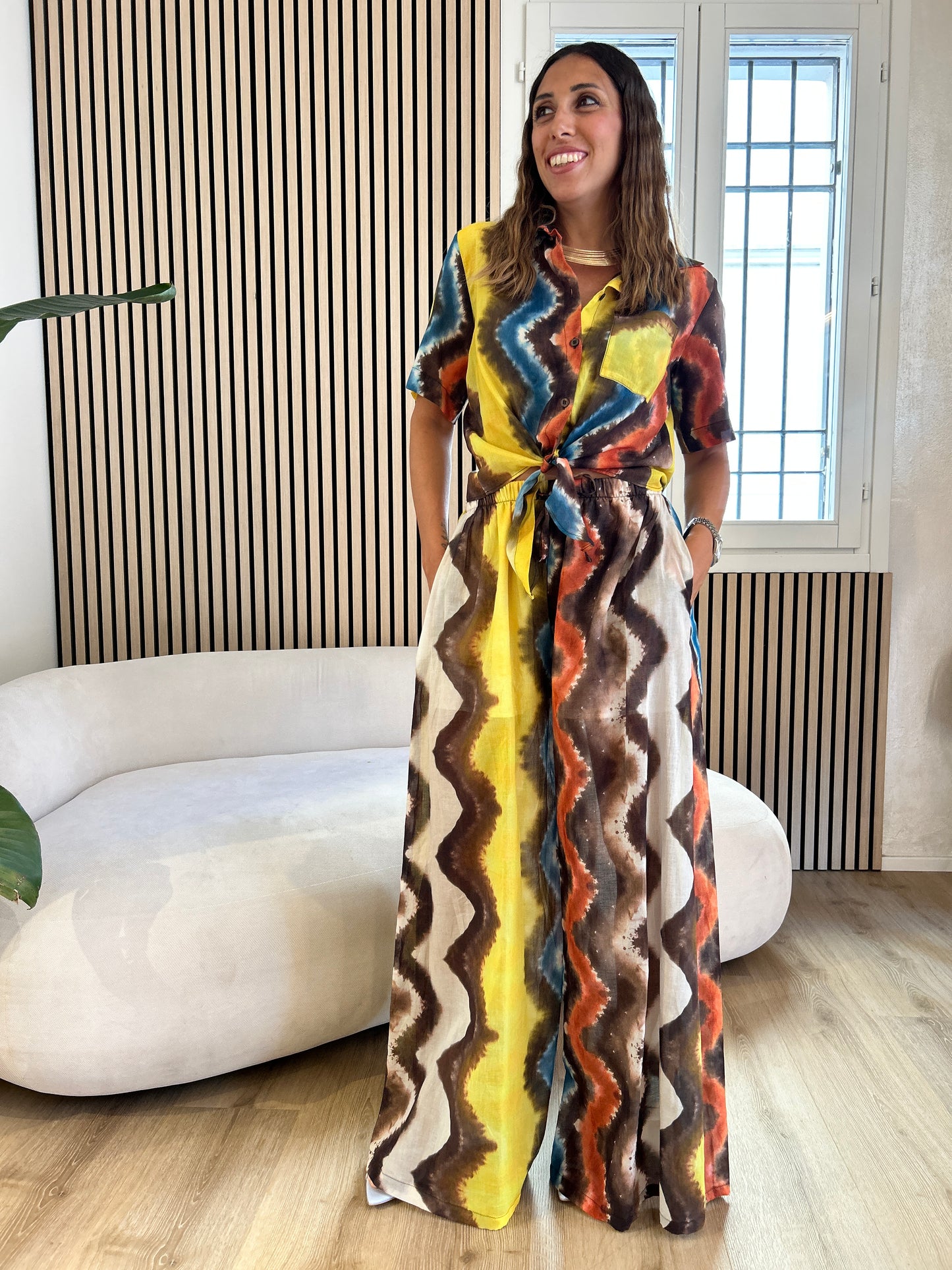 Coordinato tie-dye