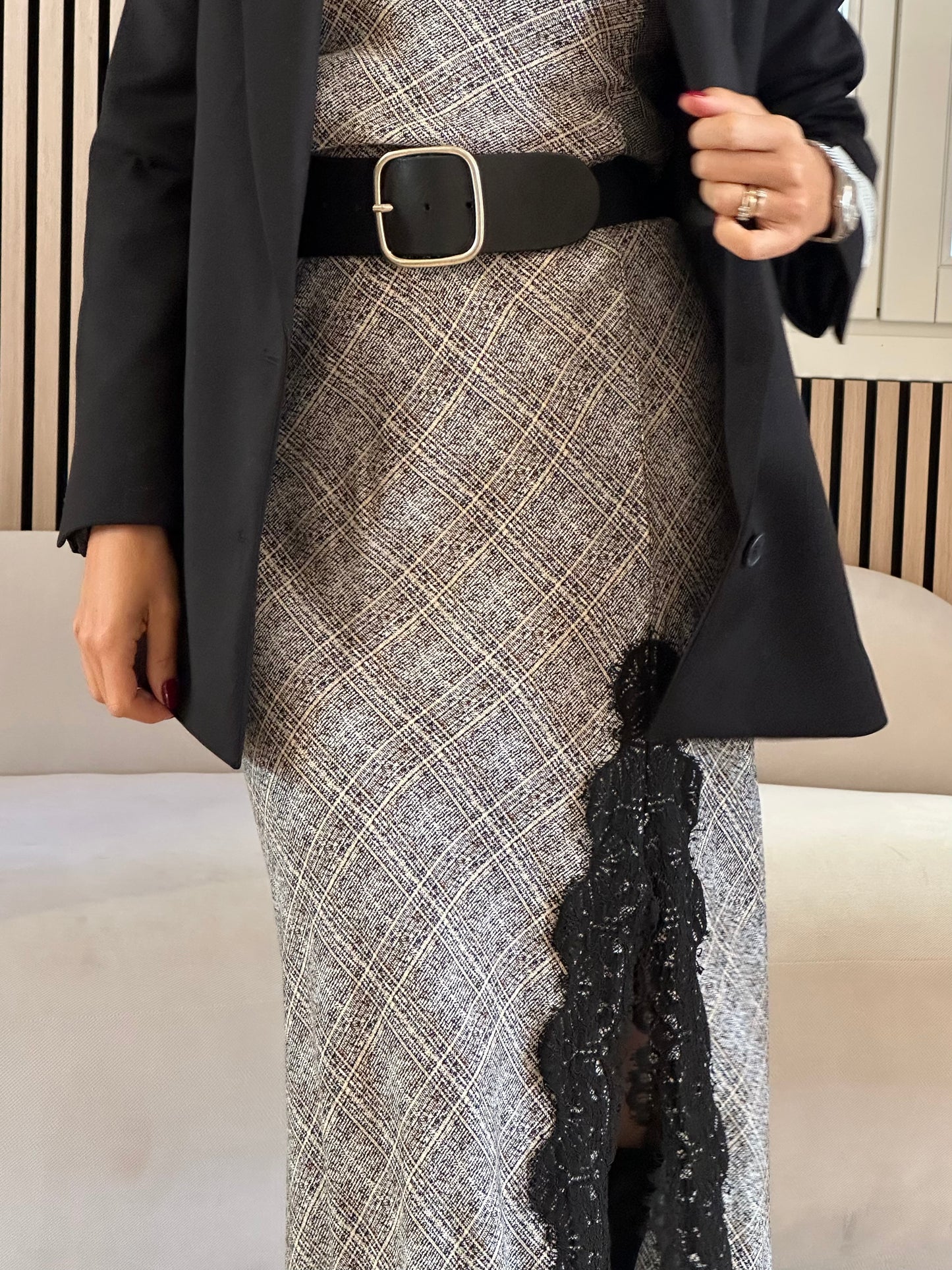 Abito lungo lingerie