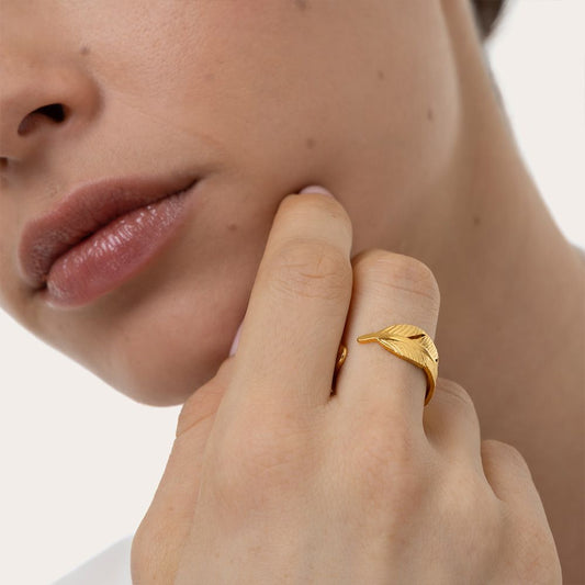 anello foglia
