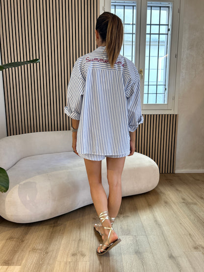 Camicia rigata Summer