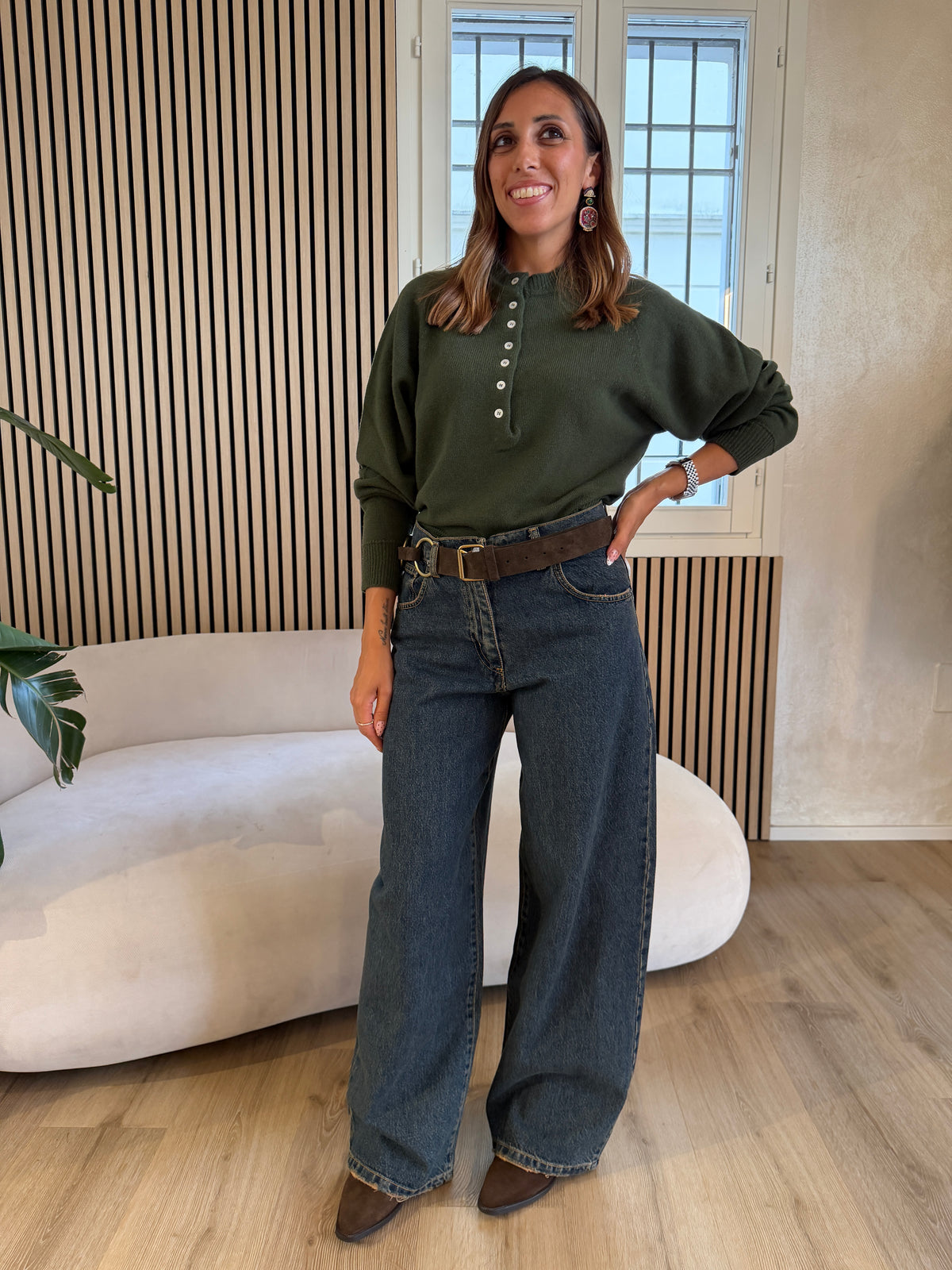 Jeans Bella lavaggio thè scuro