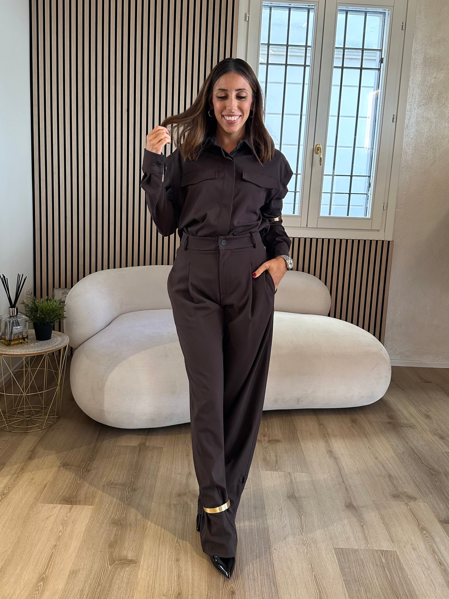 Pantalone braccialetto caviglia