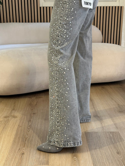 Jeans Tokyo paillettes
