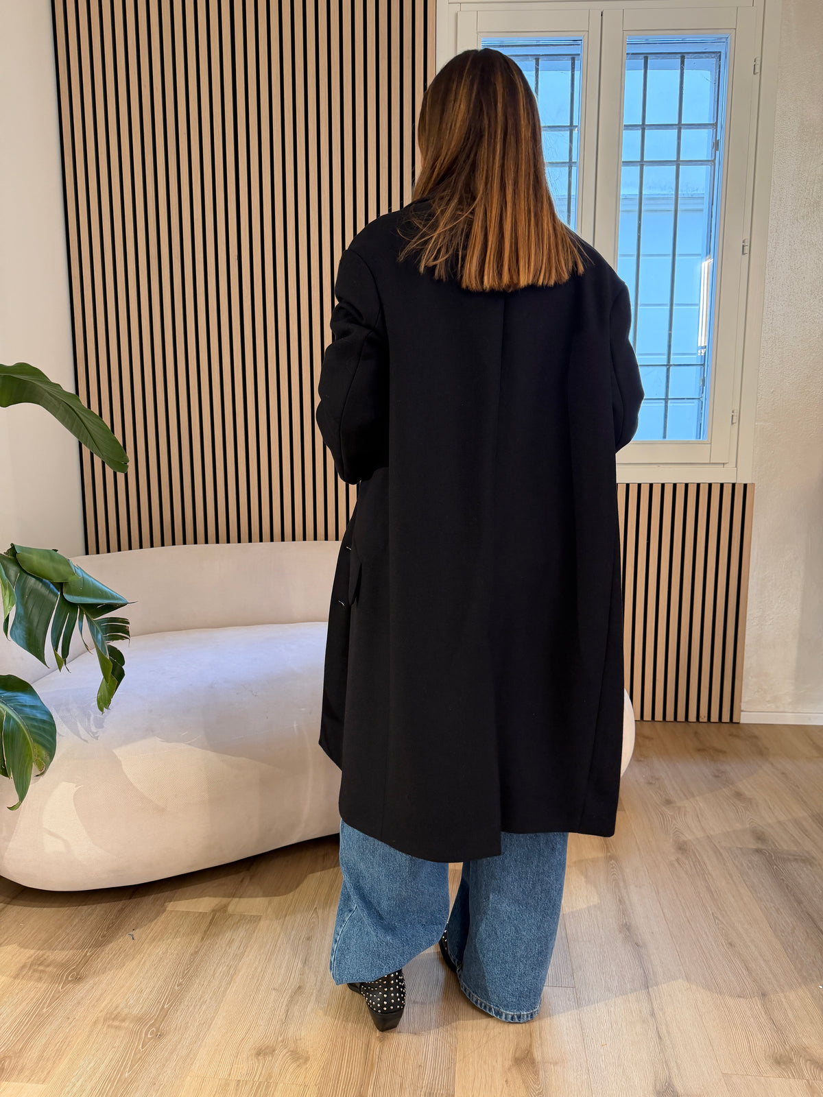 Cappotto ovetto in panno