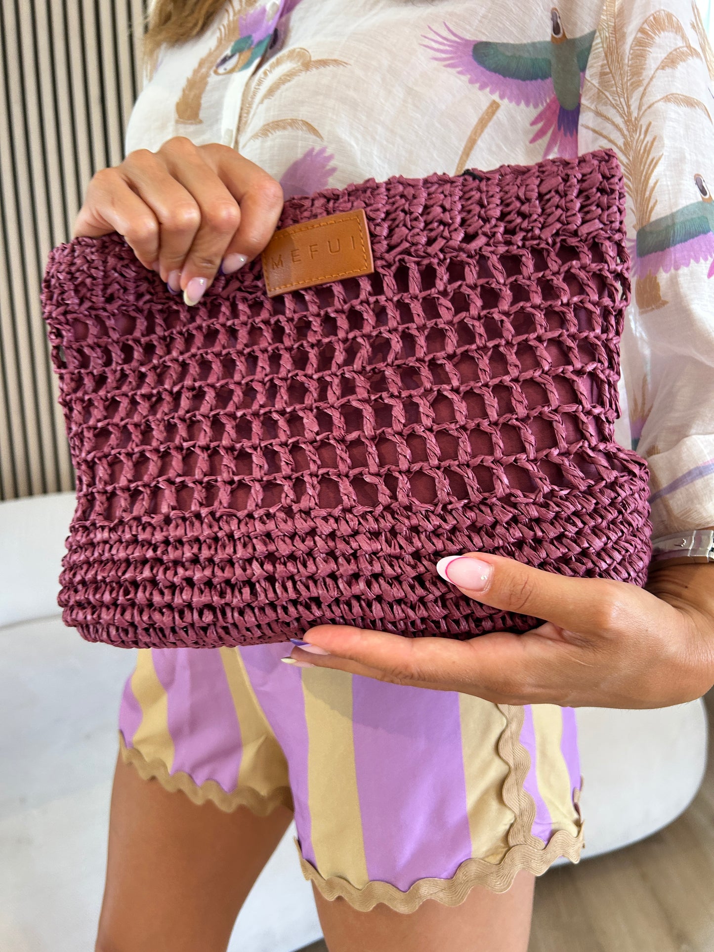 Maxi pochette Plum